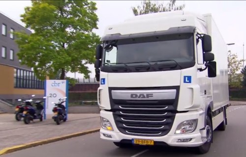 rijlessen vrachtwagen